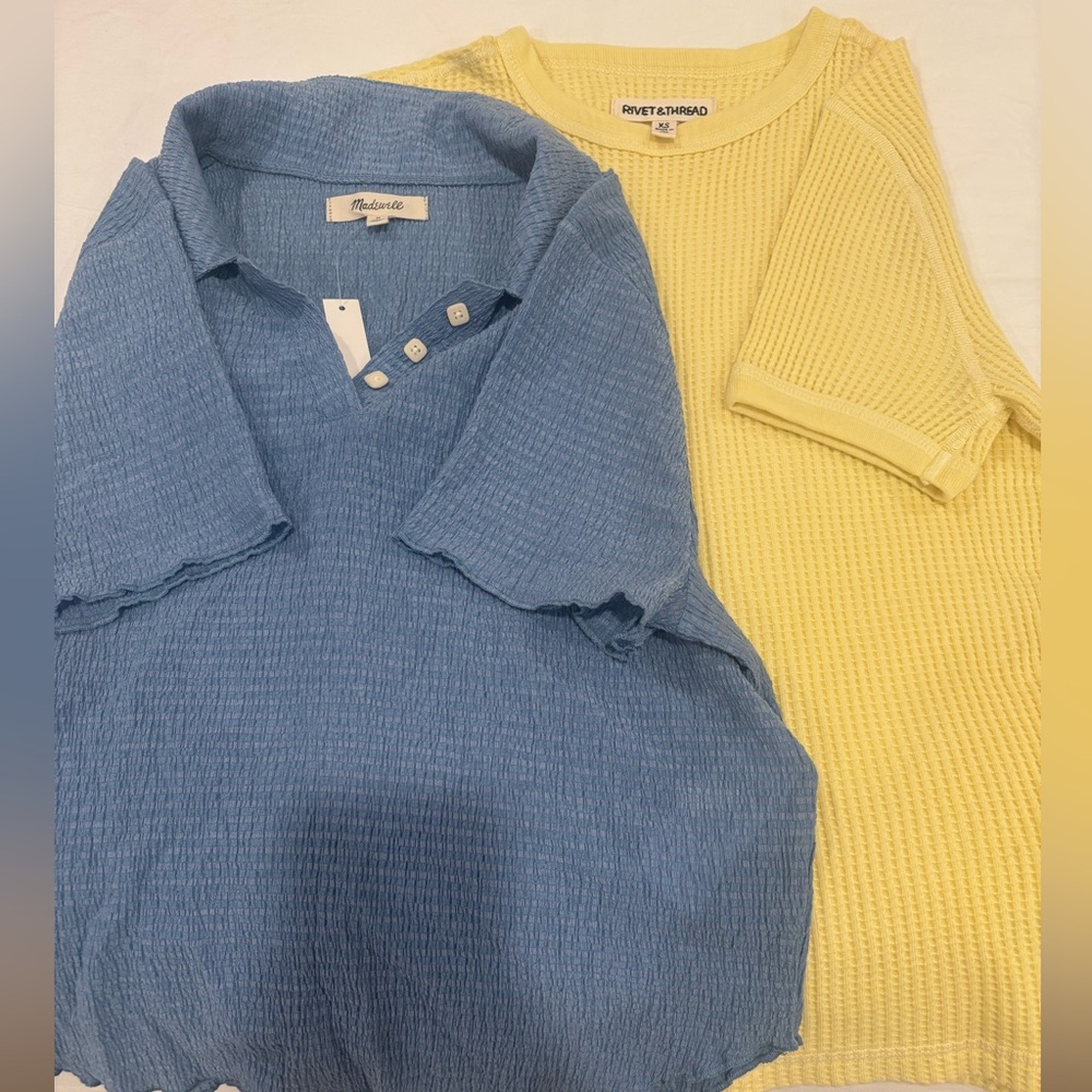 2 brand new made well shirts